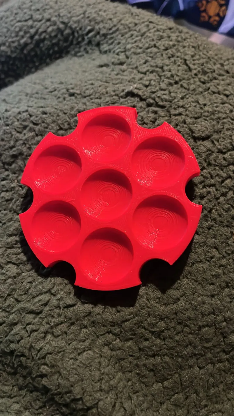 air gun pellet holder for target practice