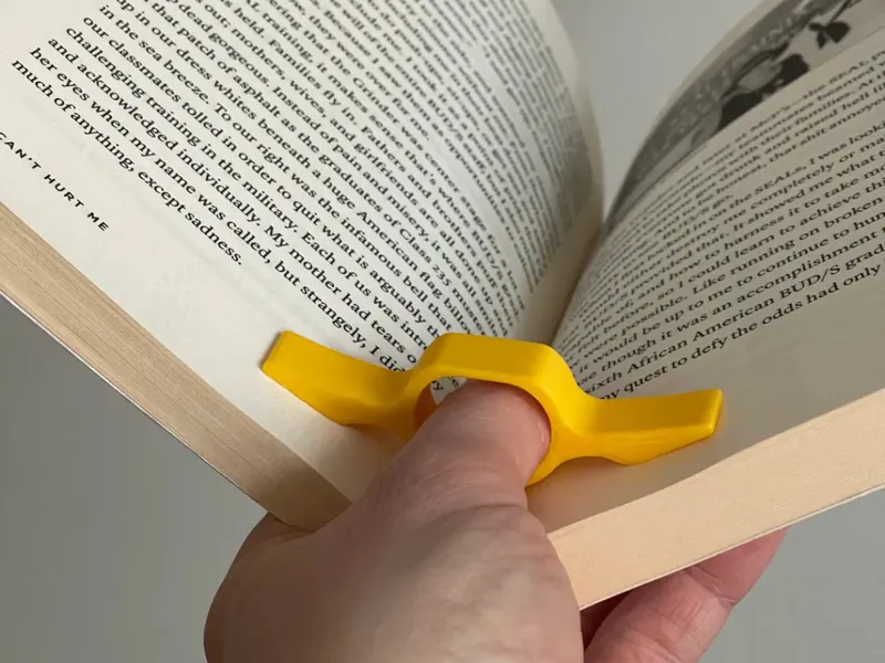 One Hand Book Reading Helper