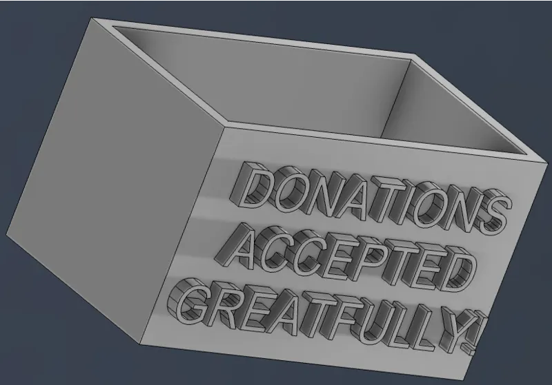 donation box