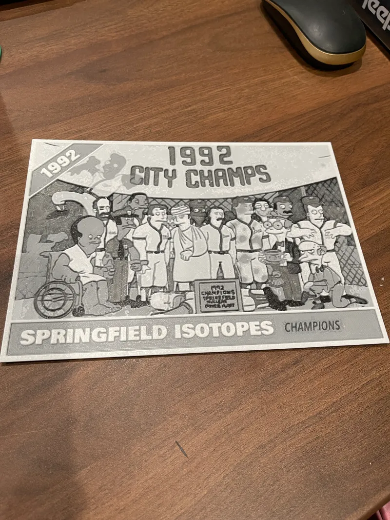 the Simpsons 1992 city champs hue forge