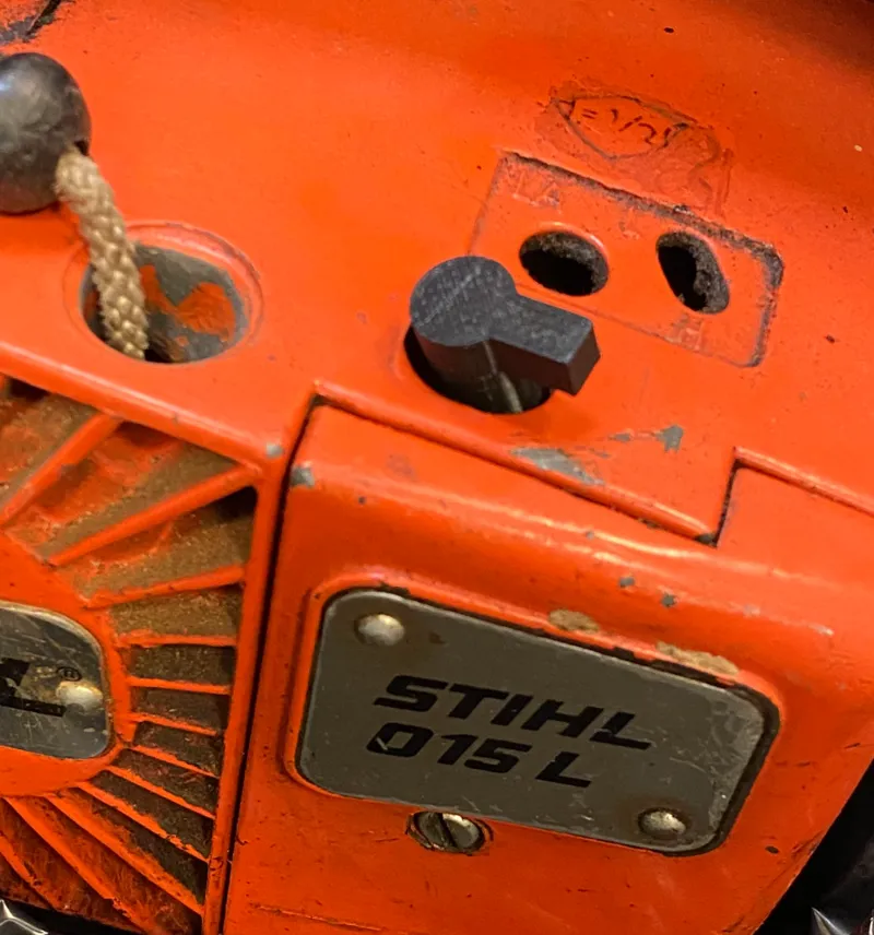 Stihl 015L choke switch