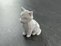 Chat low poly — photo 1