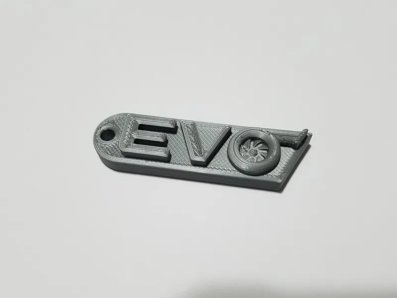 Mitsubishi evo 9 key chain