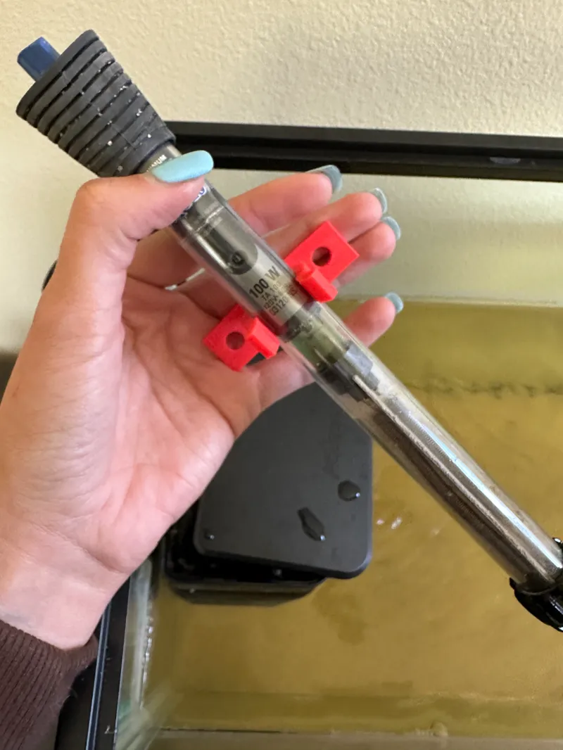 Fish Tank Temperature Probe Holder