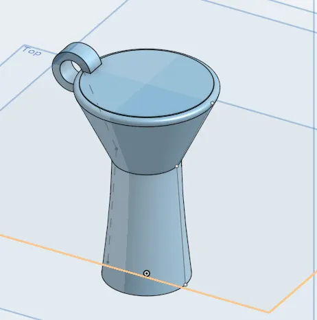 Derbake keychain