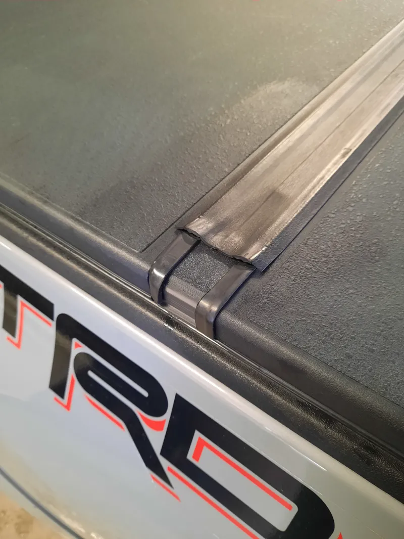 Tacoma hard tonneau cover hinge cap