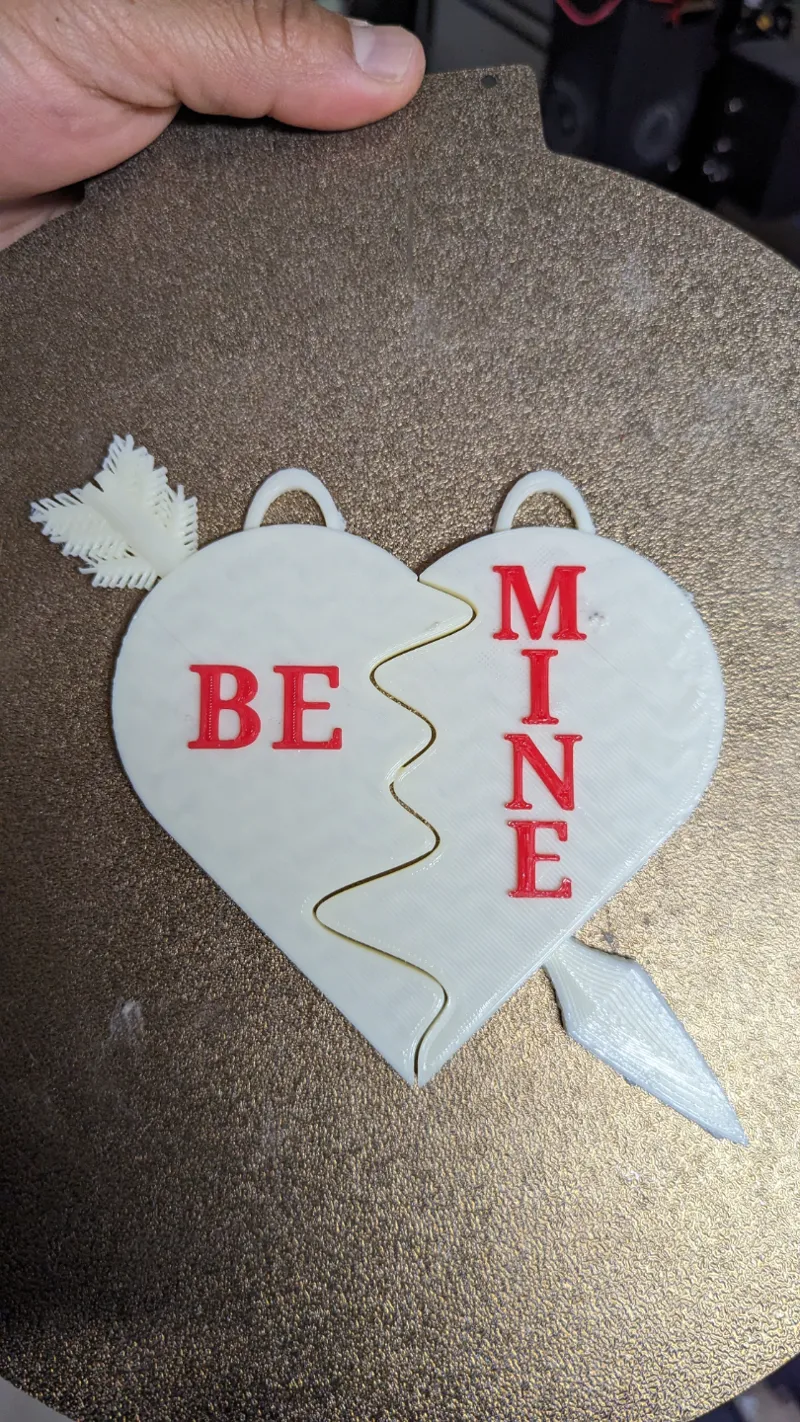 valentine's be mine with arrow