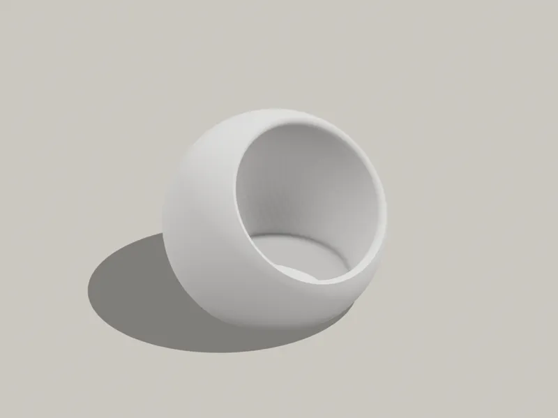 Spherical Money Pot