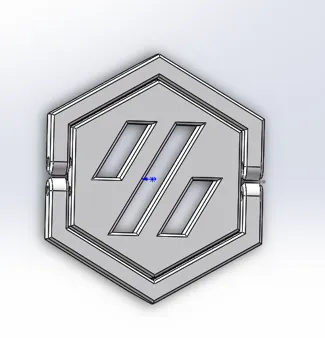 voron logo handle