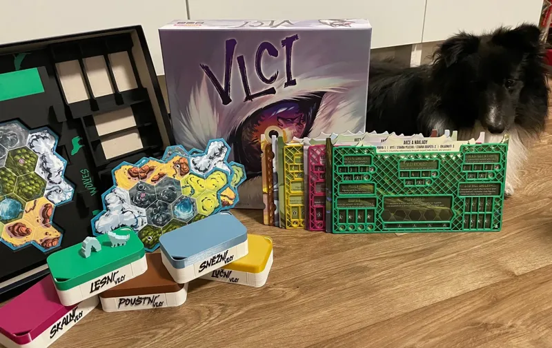 The Wolves (Vlci) full box insert CZ/EN