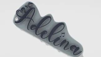 Adelina Keychain