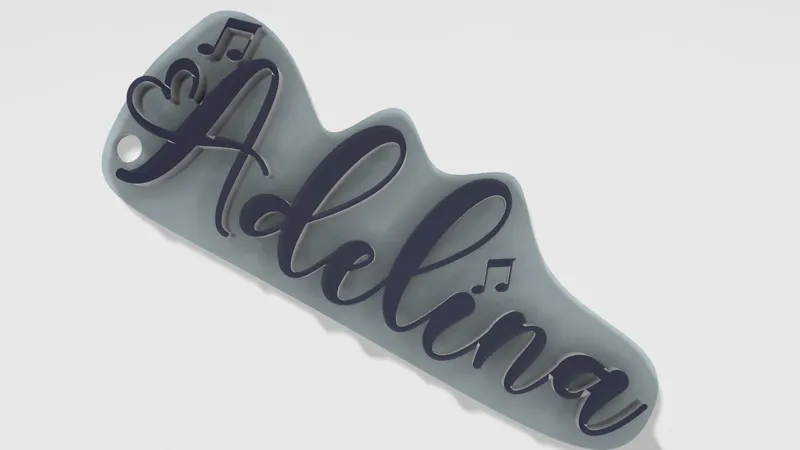 Adelina Keychain