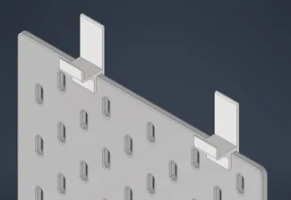 Skadis Halterung Meterstab / Skadis folding rule holder