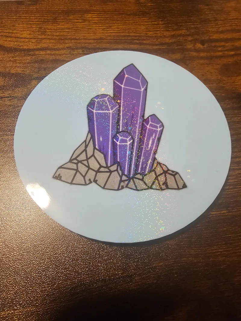Amethyst Crystal Coaster