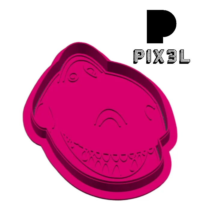 REX (Toy Story) Cookie Cutter & Stamp - PIX3L