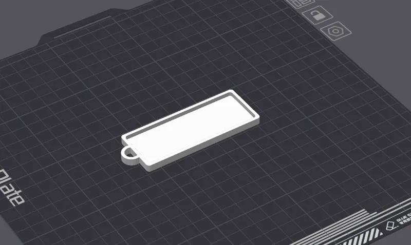 Keychain template for custom keychain