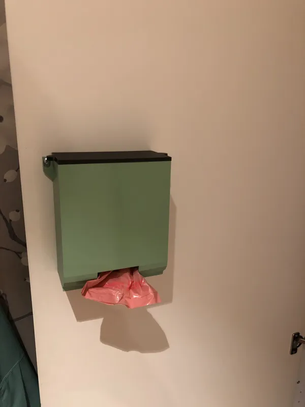 Wall-mounted Poop Bag Holder