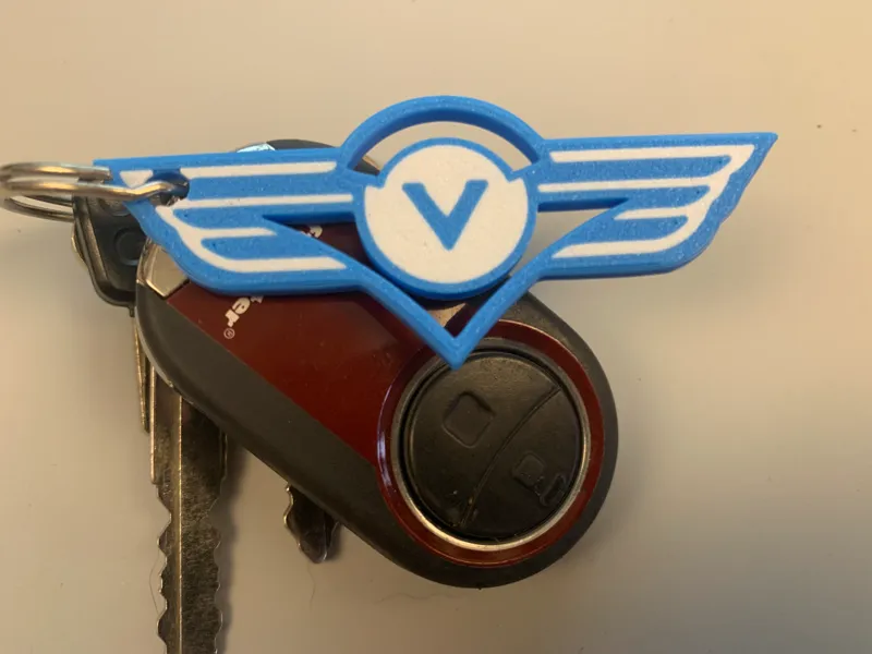 Kawasaki Vulcan Emblem - modified for Bambu Lab AMS