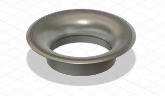 FLARED SUBWOOFER PORTS TO SUIT 111mm OD PIPE