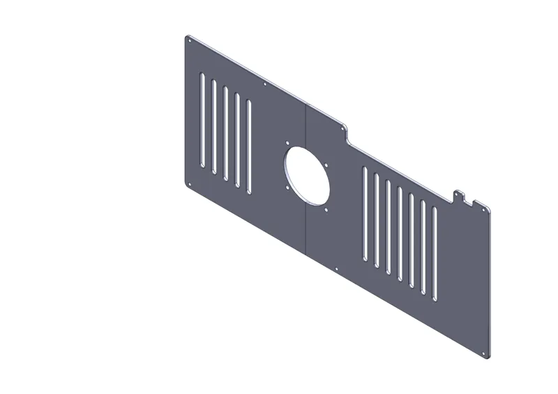 Qidi Xmax3 back cover 60mm fan
