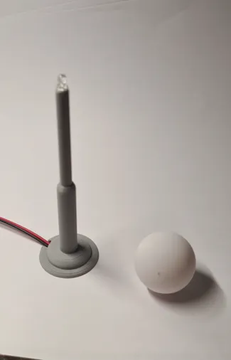 lampione in miniatura