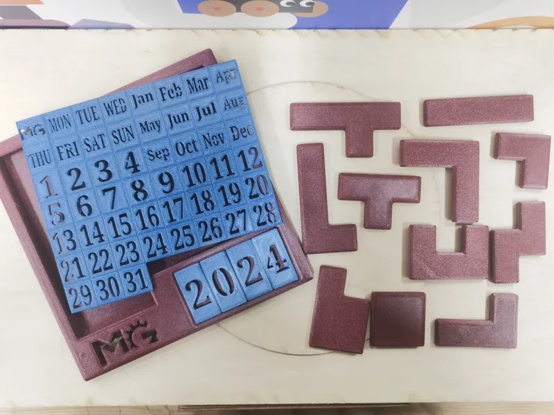 Every day puzzle 2024 (without AMS)