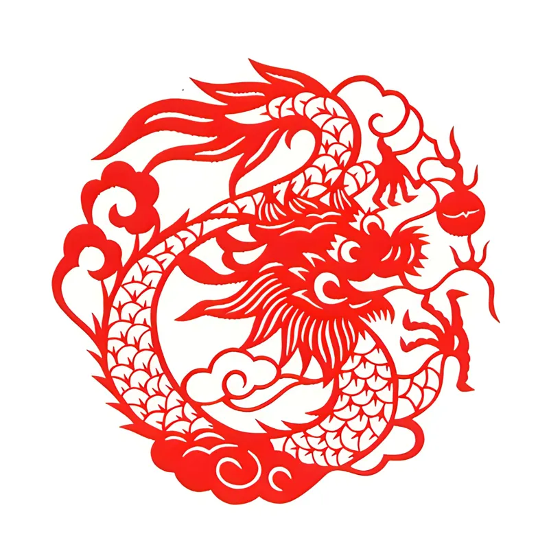 龙年窗花