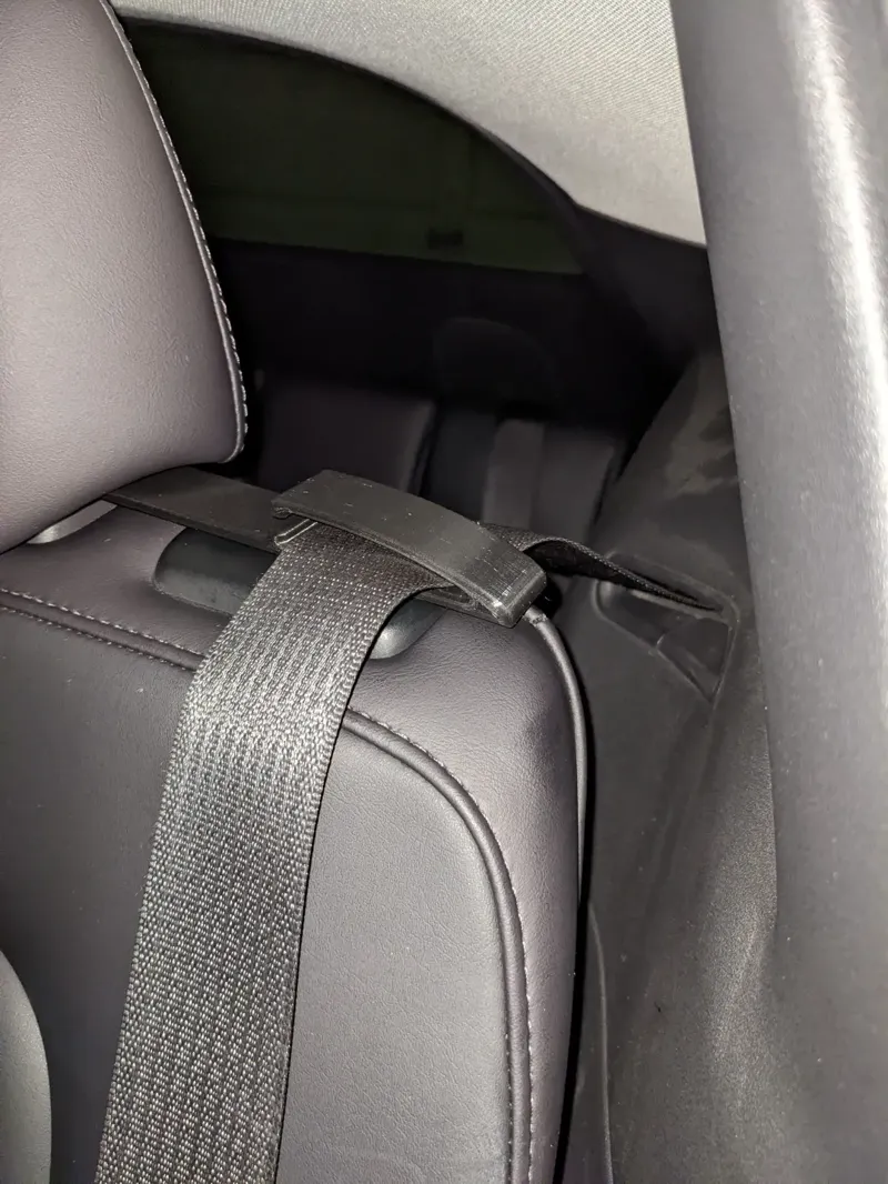 Tesla Model Y 2nd Row Seatbelt Guide - Easy to Install