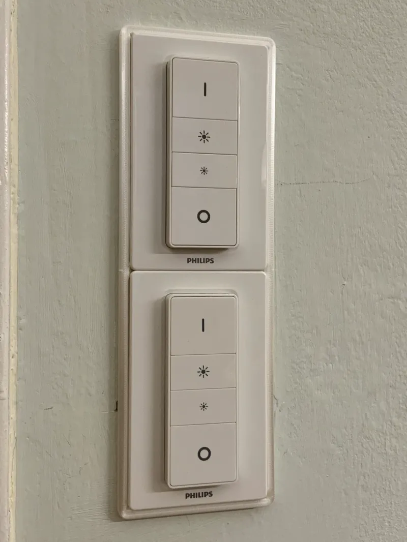mounting plate for Philips HUE Dimmer