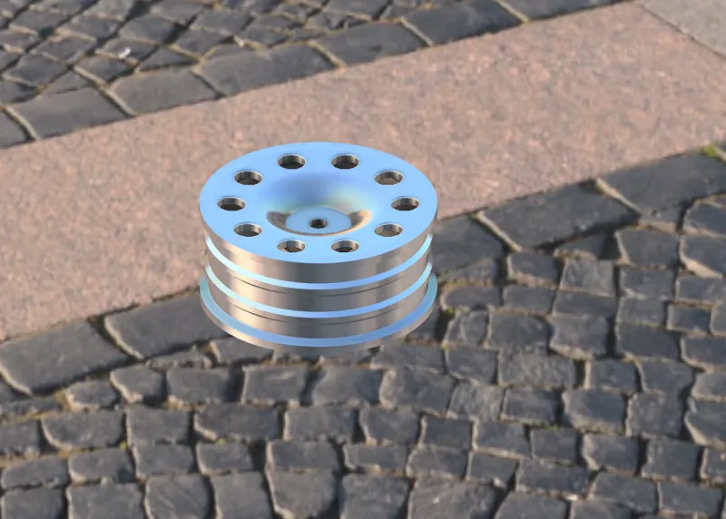 Rc Car wheel 1:10 Mercedes