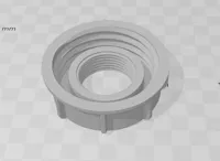 Réducteur IBC 62mm vers 1 pouce — photo 1