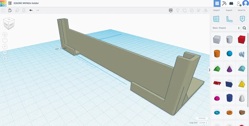 Tablet holder for Xiaomi Mi PAD 4