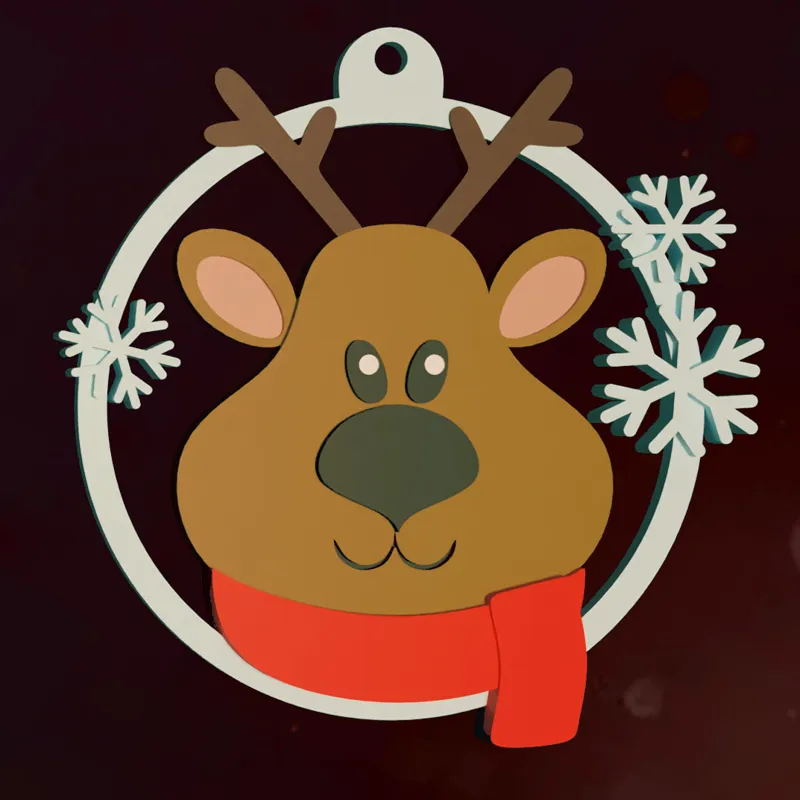 Reindeer Ornament