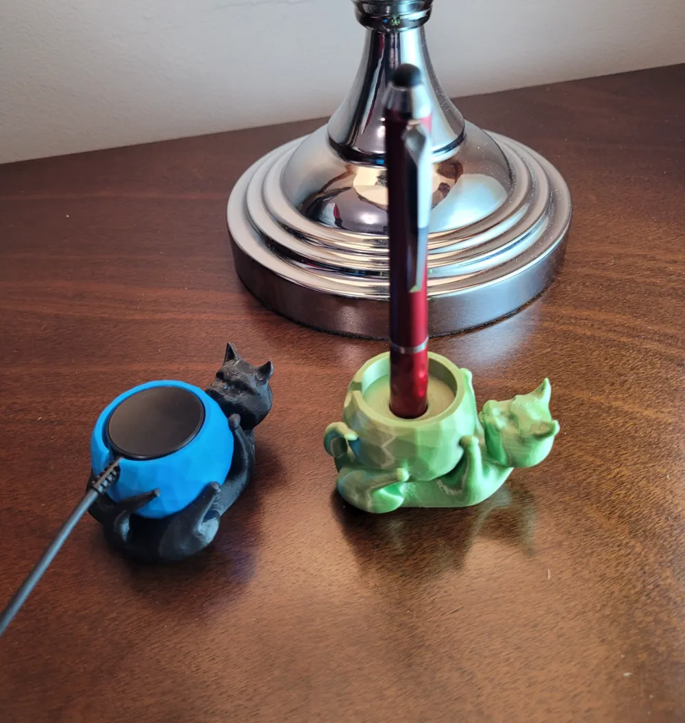 Cat Charging Station (watch) by Numimadosa - MakerWorld