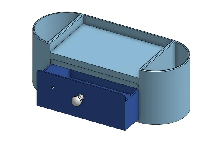 Desk organizer with drawer