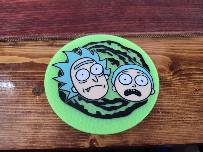 RICK AND MORTY COASTER