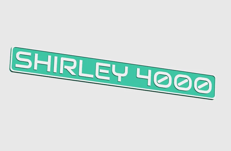 Nameplate for Epson Printer