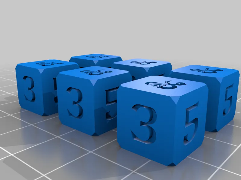 D&D Ampersand D6 Set