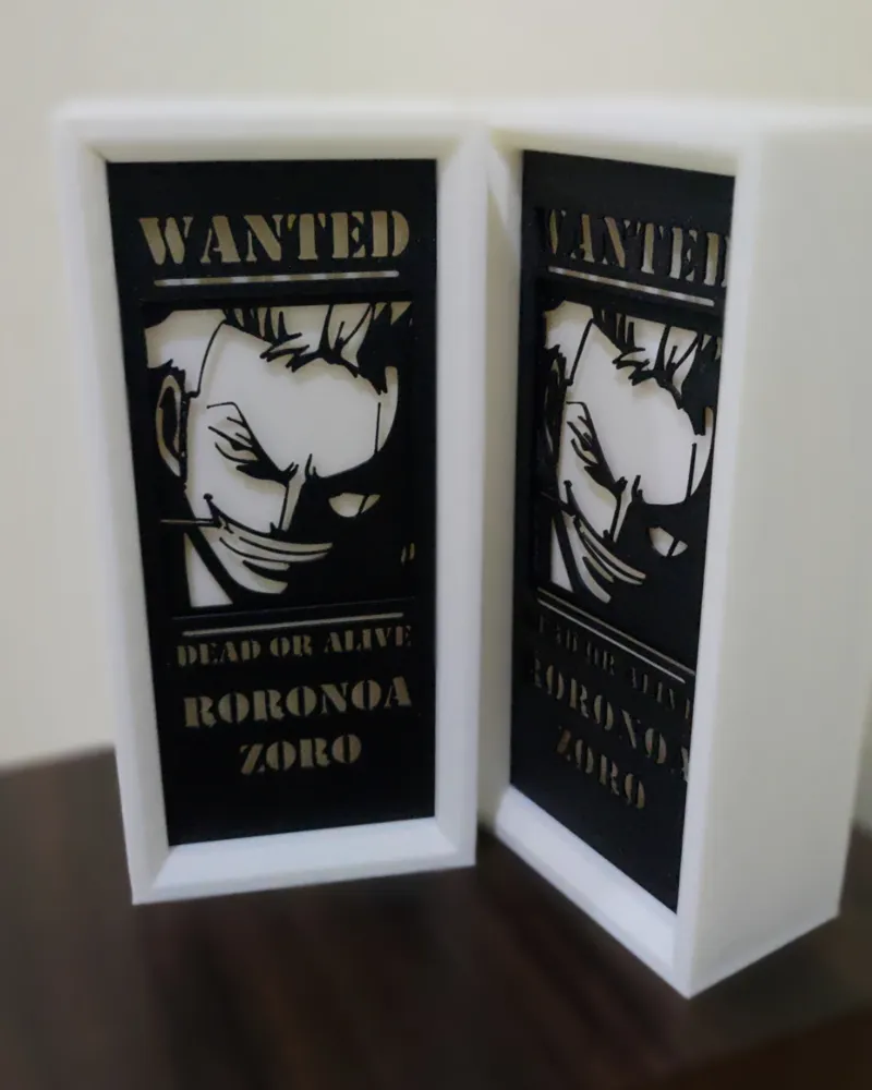 Wanted Zoro "Insert"