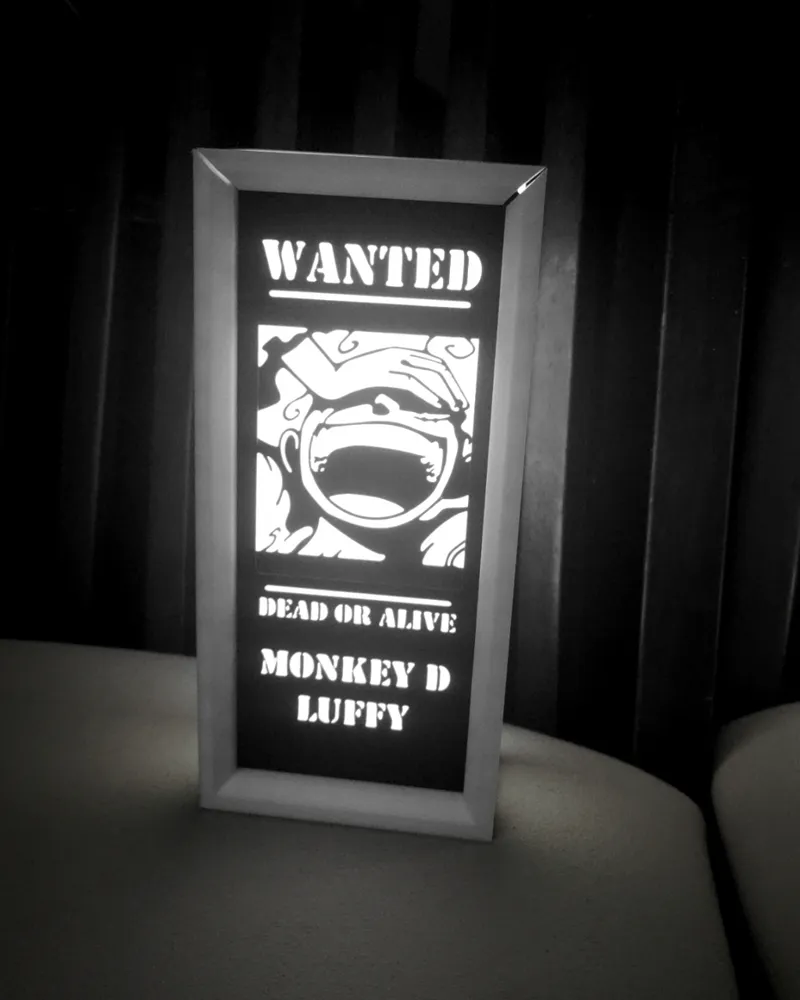 Wanted Luffy gear 5 "Insert"