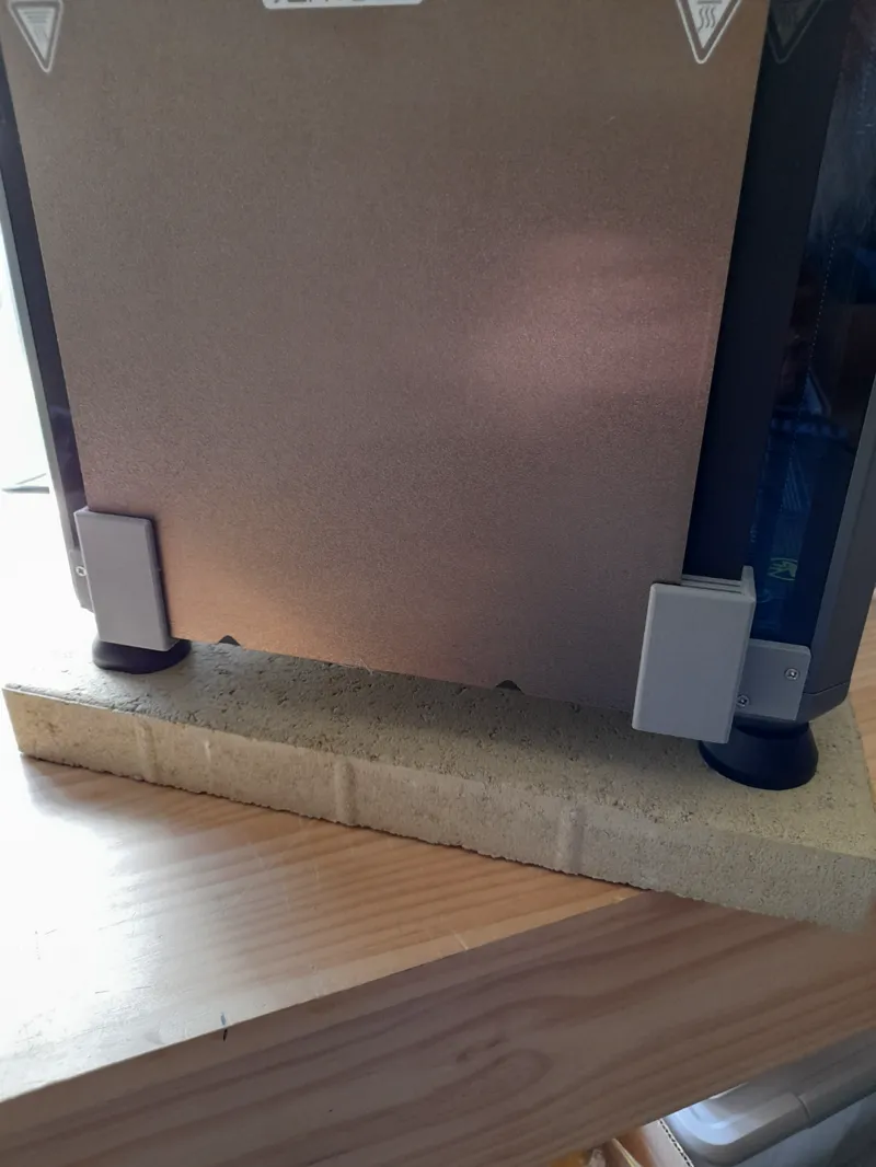 Creality K1 heatbed storage rack (side mounted)