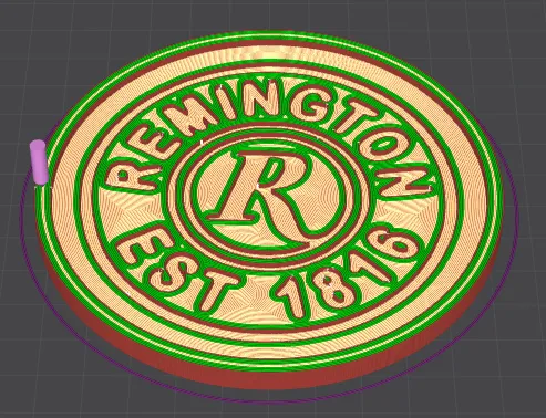 Remington Arms Coaster
