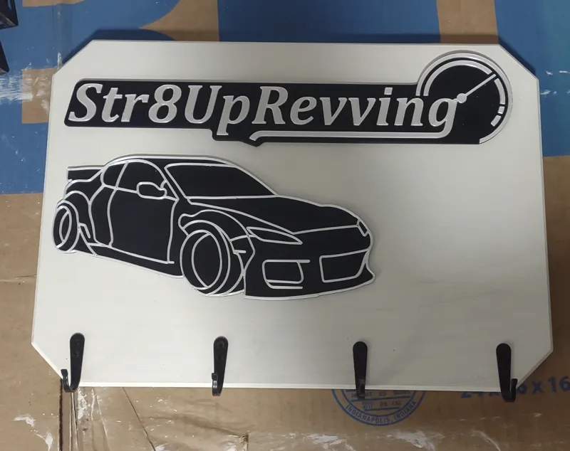 Slammed Stanced Widebody Mazda RX8 Car Art Design
