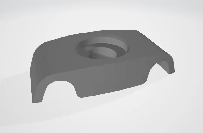 Specialized Enduro downtube cable guide