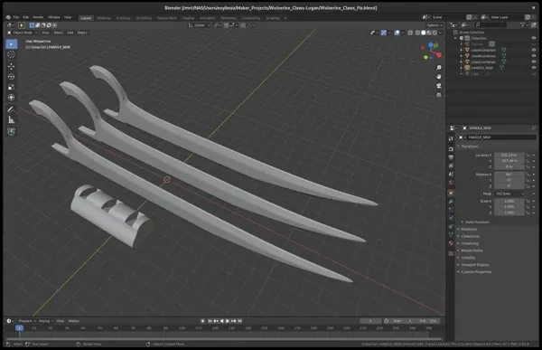 Griffes de Wolverine (Logan)