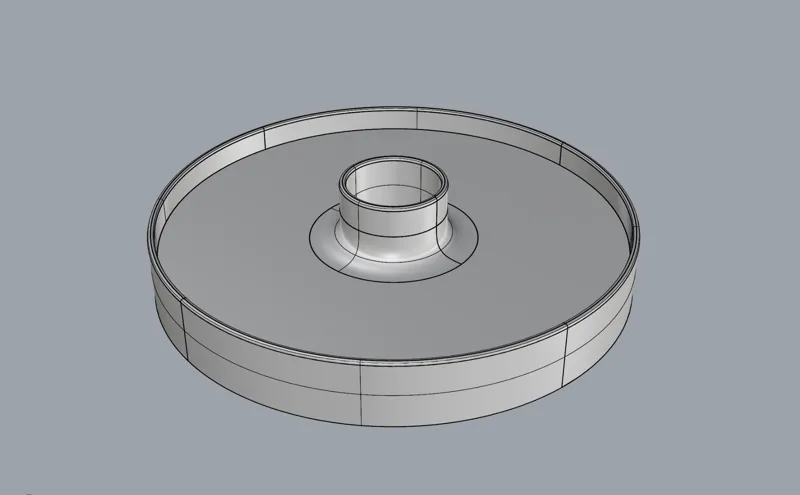 circular pistachio bowl