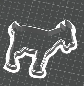 Goat Cookie Cutter
