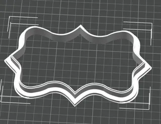Plaque Cookie Cutter