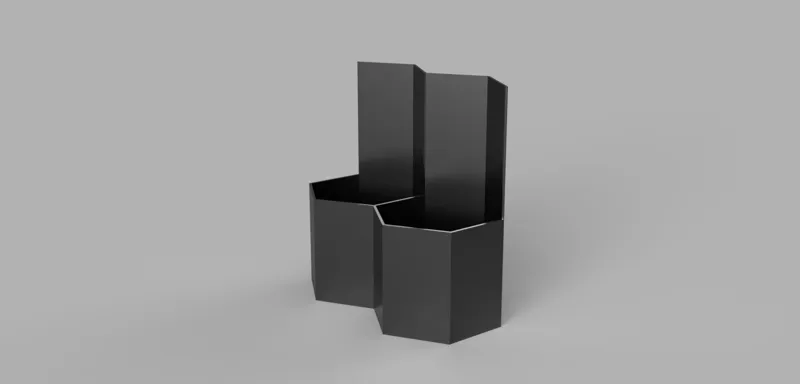 Honeycomb Salt and Pepper Holder