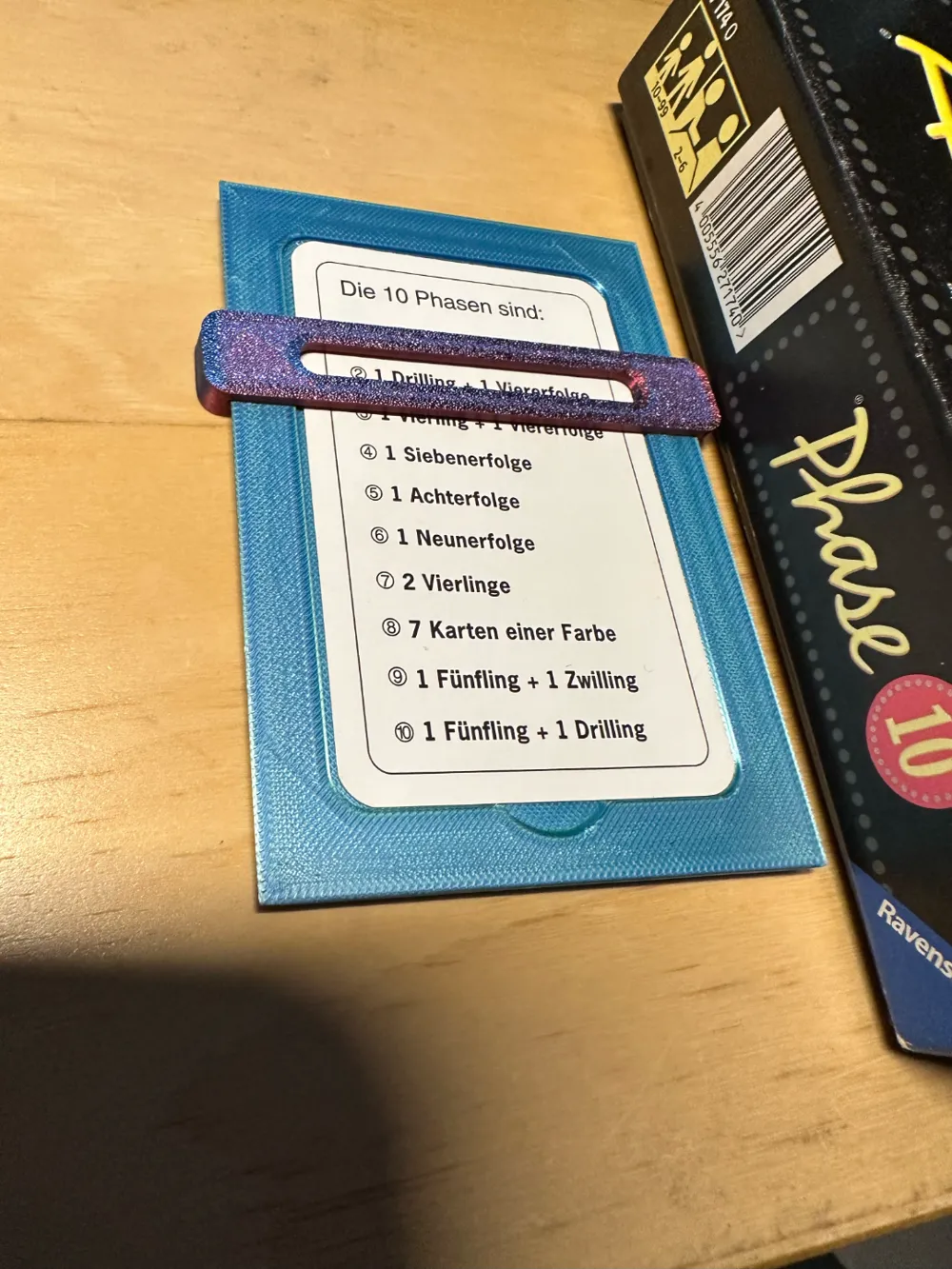 Phase 10 Übersichtskartenhalter by Doc Tuc - MakerWorld